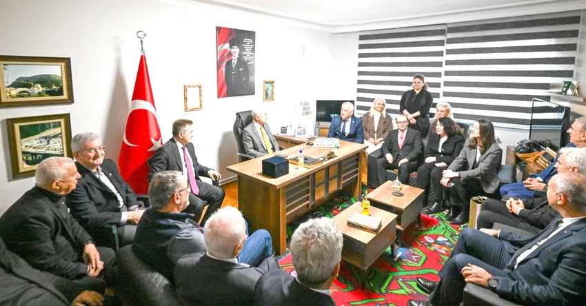 Kırklareli Valisi Turan’dan Türkiye Bosna Sancak Derneği Kırklareli Şube Başkanlığına ziyaret