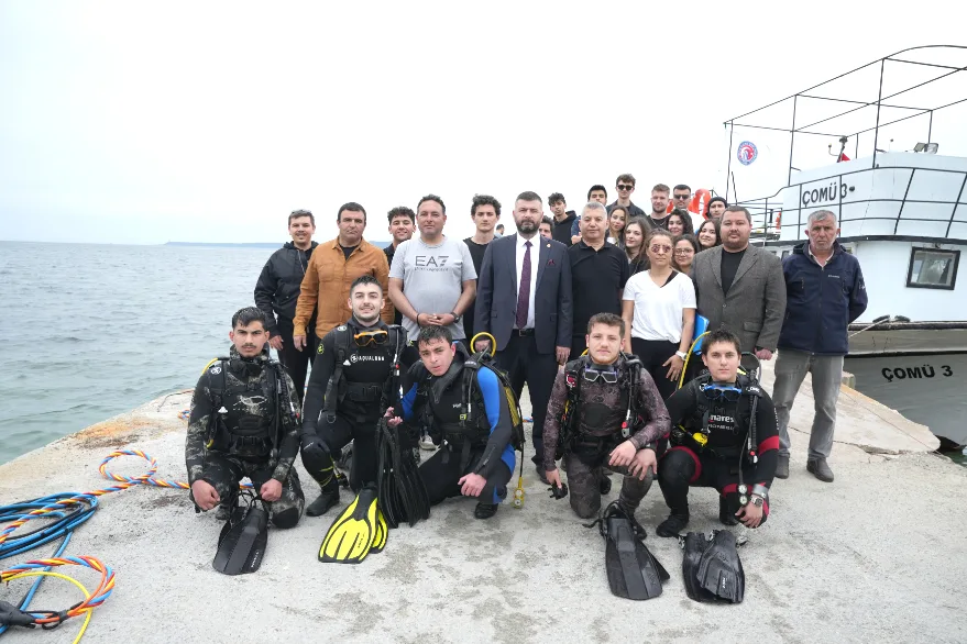AA 20260513 41365180 41365165 GELECEGIN SUALTI KAYNAKCILARI CANAKKALE BOGAZINDA YETISIYOR - Geleceğin sualtı kaynakçıları Çanakkale Boğazı’nda yetişiyor