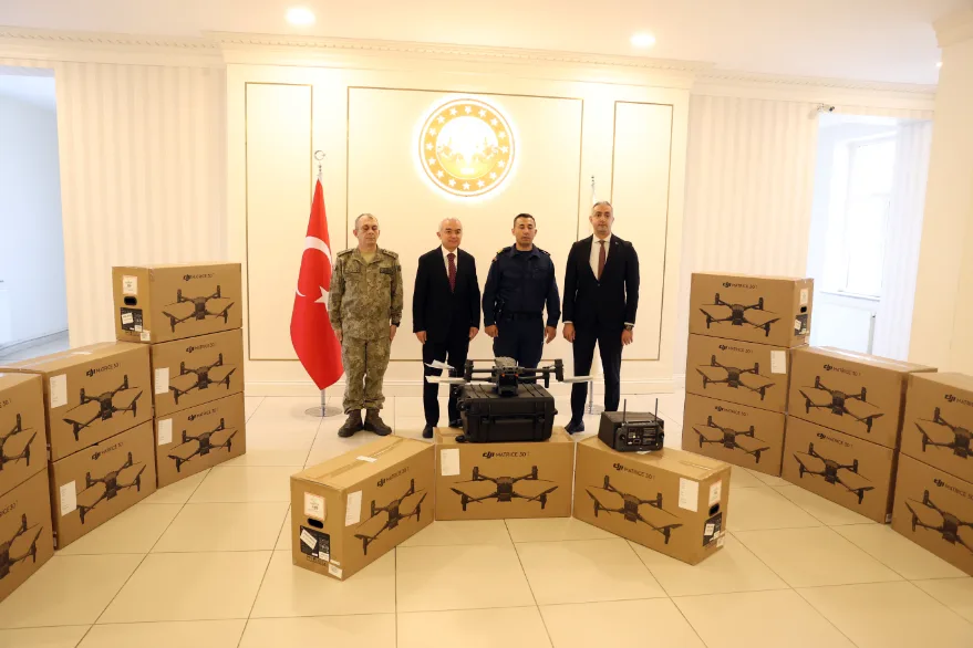 Kırklareli’nde sınır güvenliğine İHA desteği