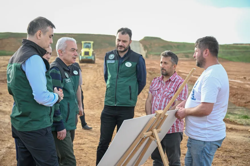 Kırklareli Valisi Turan, DSİ’nin çalışmalarını inceledi