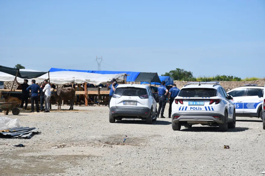 Tekirdağ’da kurban pazarı karıştı: 5 yaralı