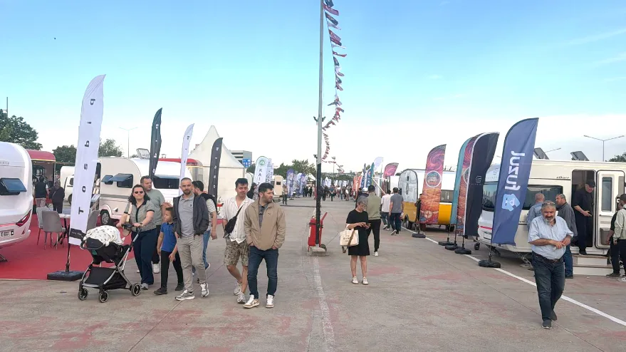 Trakya Doğada Yaşam, Kamp Karavan ve Tiny House Fuarı açıldı