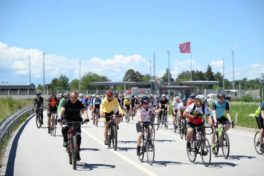 Edirne’de Uluslararası Bisiklet Turu ve Festivali düzenlendi