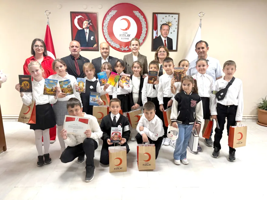 Çocukların kaleminden çıkan iyilik Filistin’e ulaşıyor