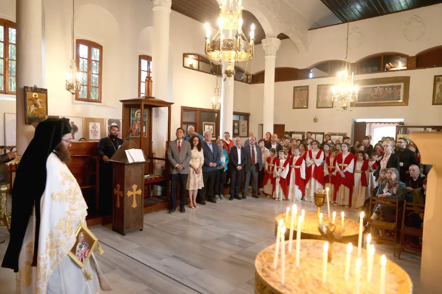 Edirne’de Bulgar Ortodoks Kilisesi’nde isim bayramı ayini düzenlendi