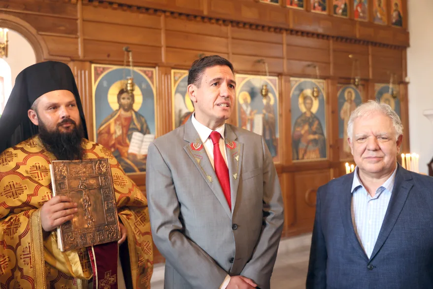 Kilise Ayin 5 - Edirne’de Bulgar Ortodoks Kilisesi’nde isim bayramı ayini düzenlendi