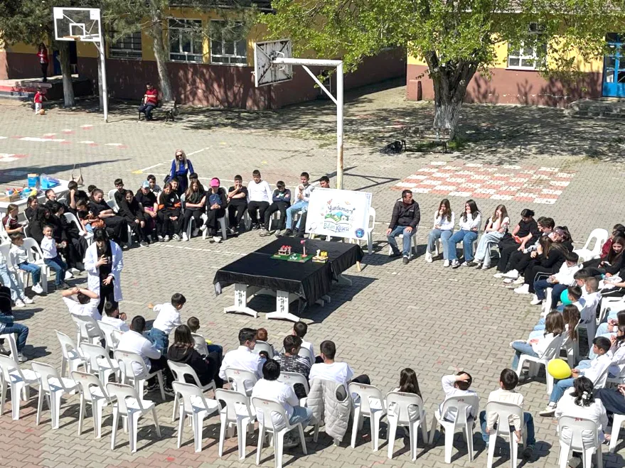 Köy okulunda “Yurdumun Bilim Köşesi” şenliği düzenlendi