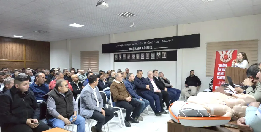 Serhad Birlik şoförlerine ilk yardım eğitimi