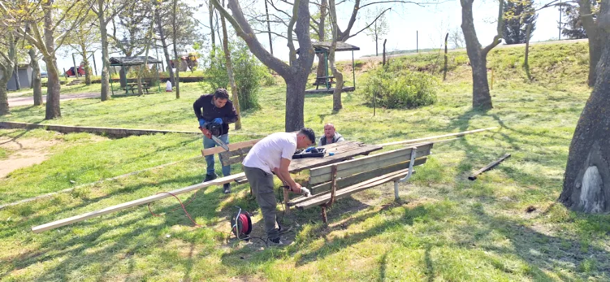 Süloğlu Barajı piknik alanı yenileniyor
