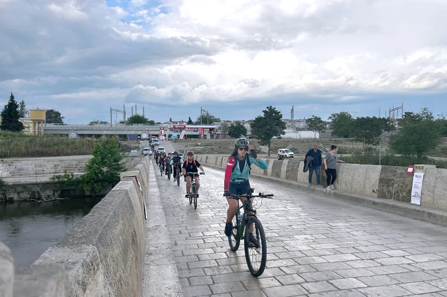 “Karaağaç Günbatımı Turu” için pedal çevirdiler