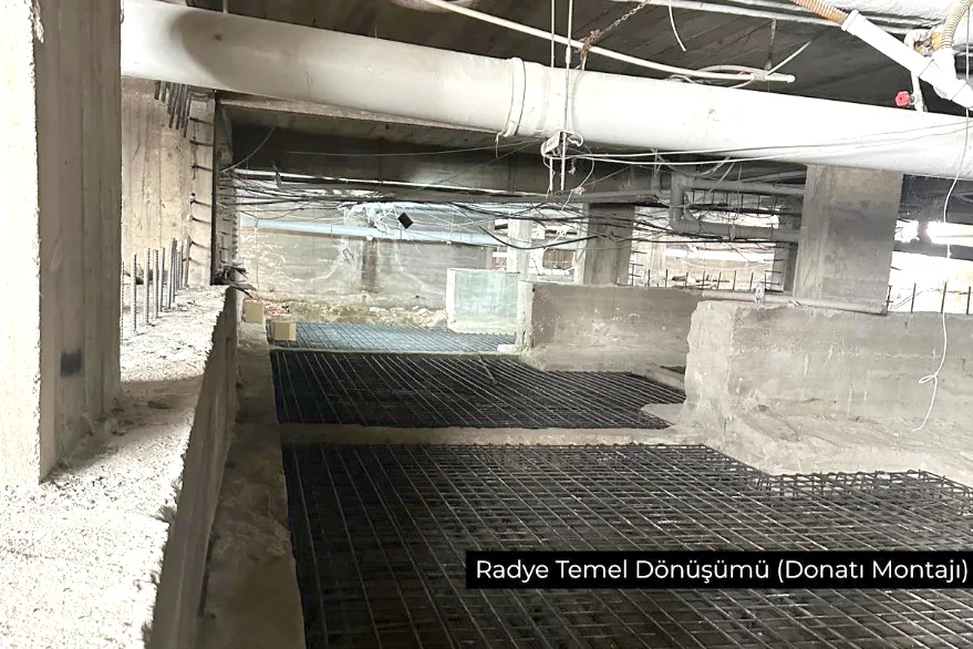 TU Hastanesi Guclendirme 1 - TÜ Hastanesi poliklinik blokları güçlendiriliyor