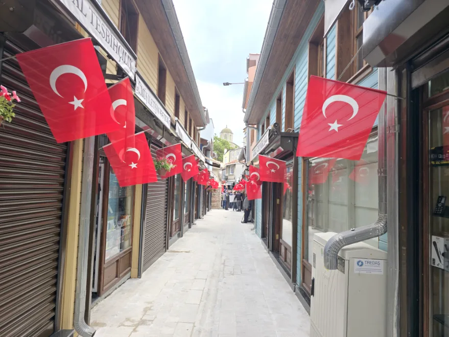 Terziler Sokağı törenle açıldı