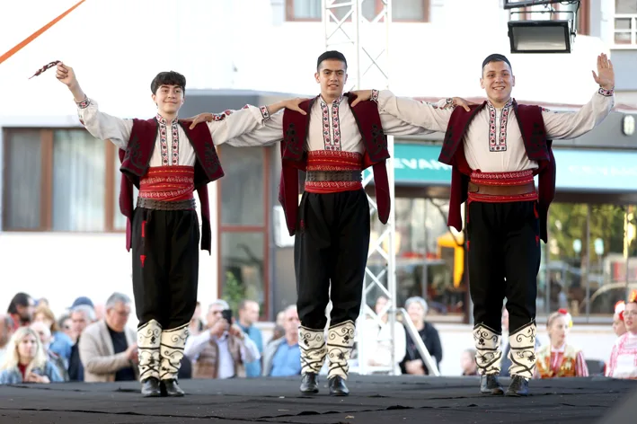 Bulgaristan dans toplulugu 2 - Kırklareli’nde komşu ülke Bulgaristan dans toplulukları gösterilerini sahneledi