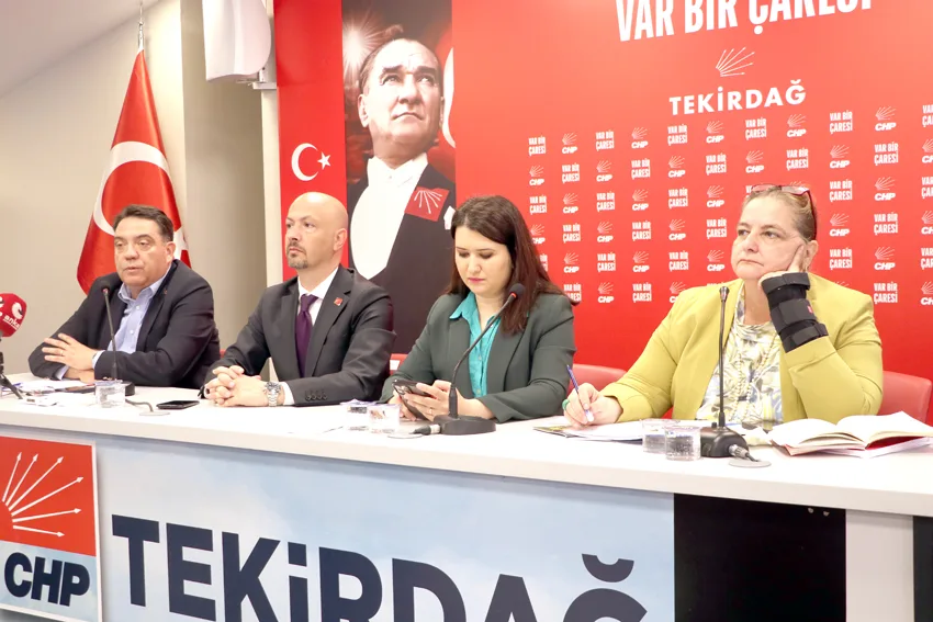 CHP Genel Başkan Yardımcıları Gökçen, Bağcıoğlu ve Tamaylıgil, Tekirdağ’da ziyaretlerde bulundu