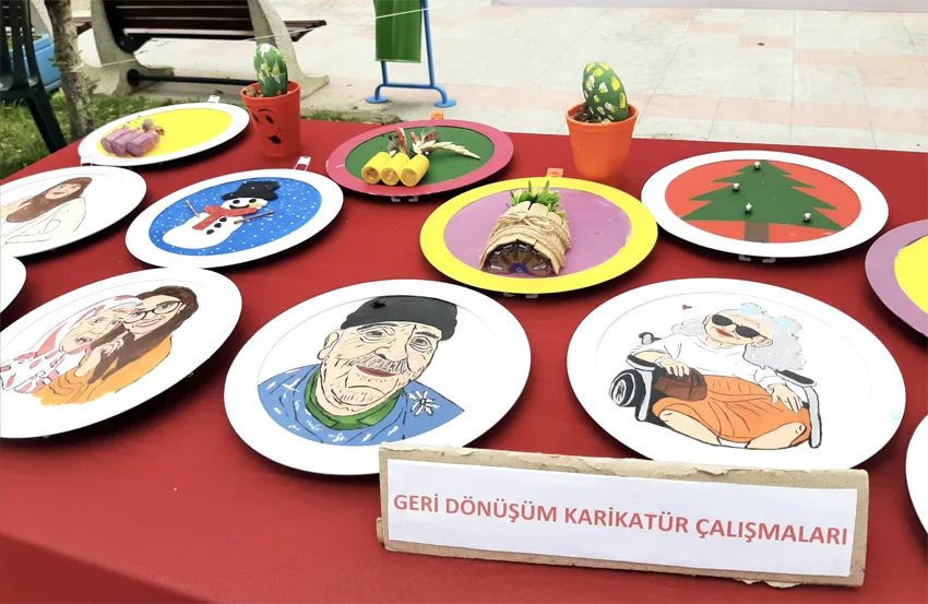 Vize’de Geri Dönüşüm Sergisi açıldı