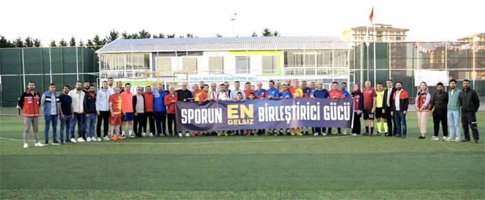 Isitme engelli ve protokol futbol 2 - Tekirdağ’da işitme engelli sporcular ile protokol üyeleri maç yaptı