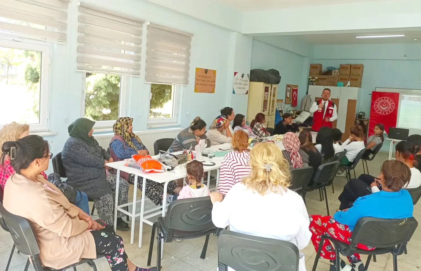 Kadına yönelik şiddetle mücadele eğitimleri verildi