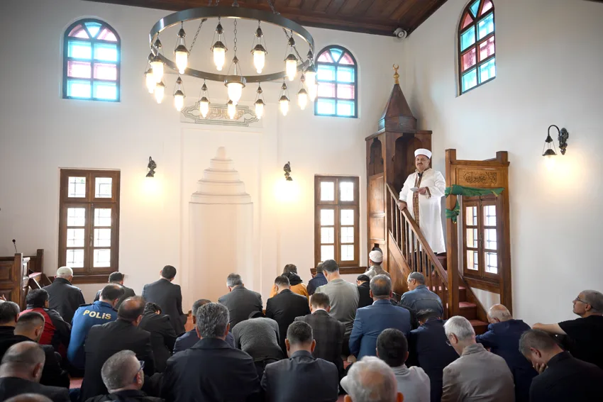 Seyh suceaddin camii acilisi - Şeyh Şüceaddin Camii ibadete açıldı