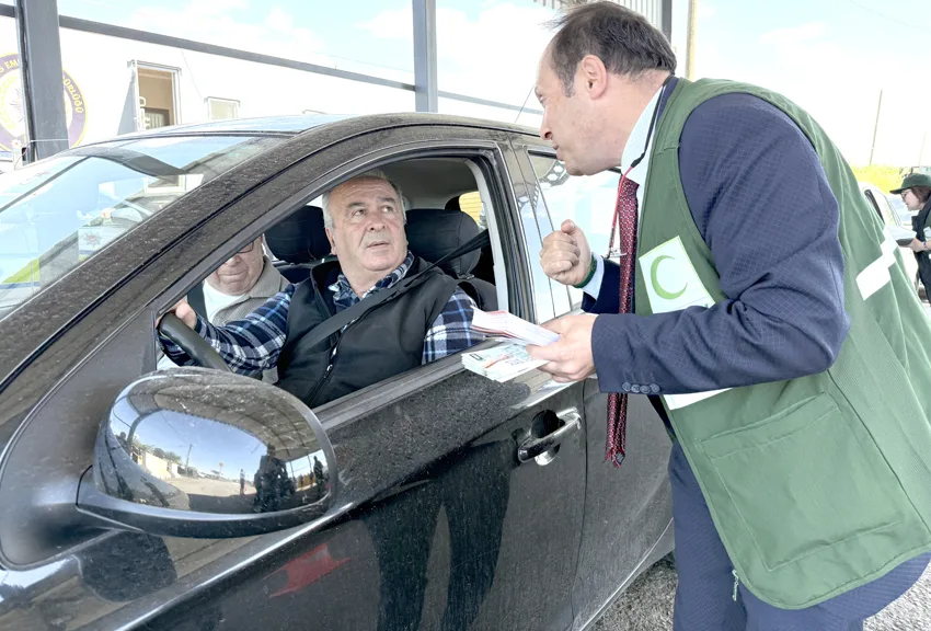 Tekirdağ’da sürücülere “ekran bağımlılığı” uyarısı