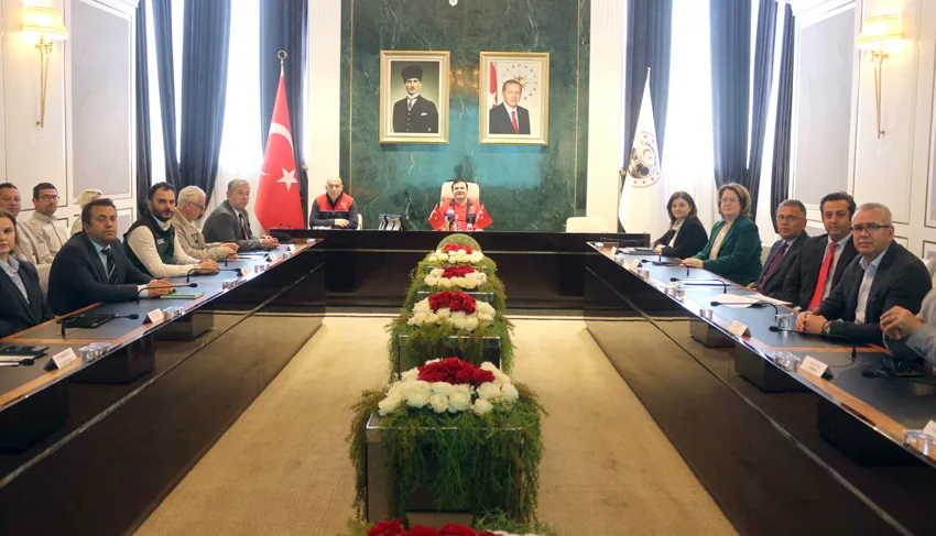 Kırklareli’nde Tarımsal Kuraklık Kriz Merkezi Toplantısı yapıldı