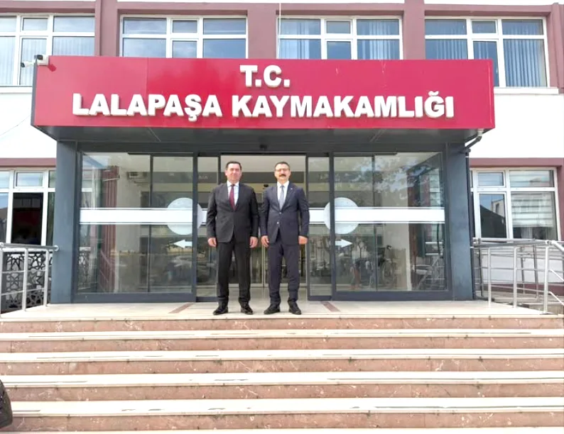 Başsavcı Sarıca’dan Kaymakam Yılmaz’a ziyaret