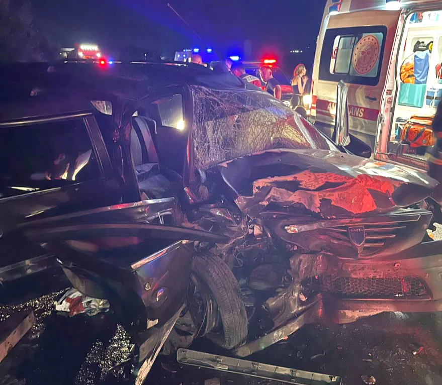 Kırklareli’ndeki feci kazada 2 kişi öldü