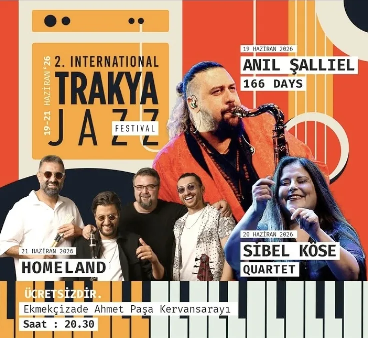 2.Uluslararası Trakya Caz Festivali başlıyor