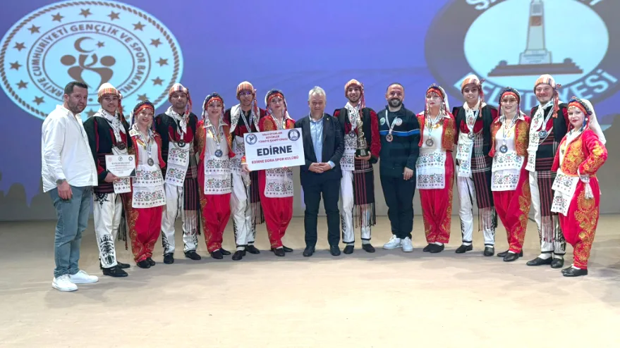 Edirne Dora Spor Kulübü Türkiye Şampiyonu oldu