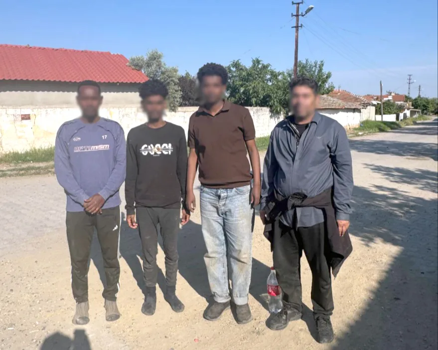 Edirne’de 32 düzensiz göçmen yakalandı