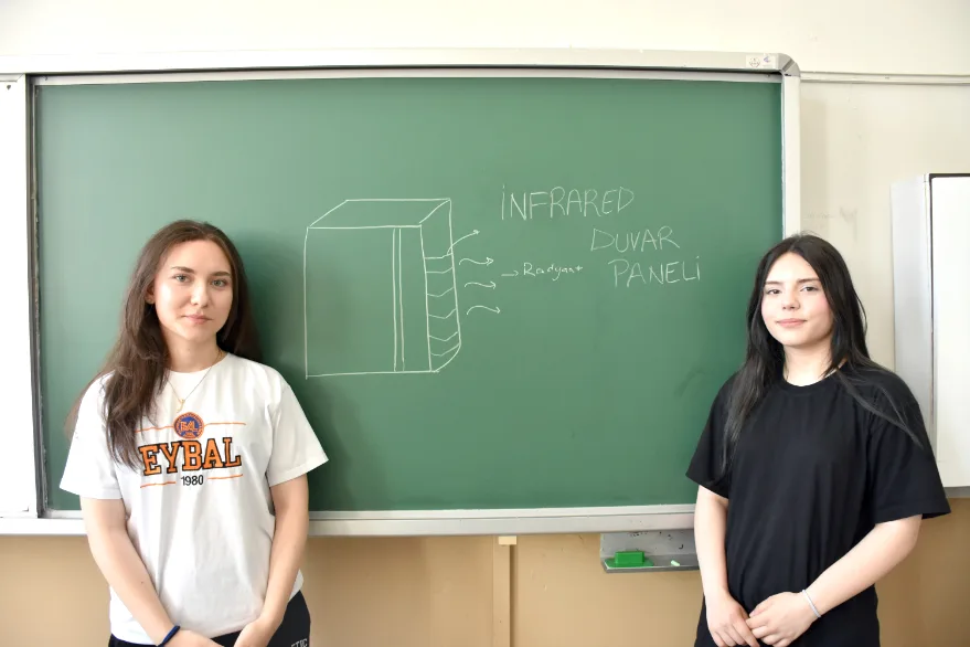 Liseliler akıllı ısınma projesi tasarladı