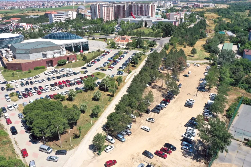 Balkan Yerleşkesi’ne 25 bin metrekarelik yeni otopark alanı