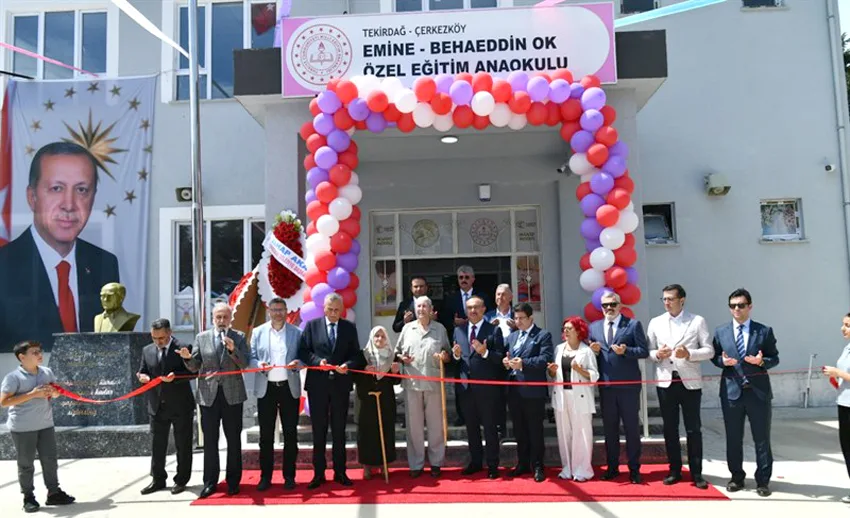 Çerkezköy’de özel eğitim anaokulu açıldı