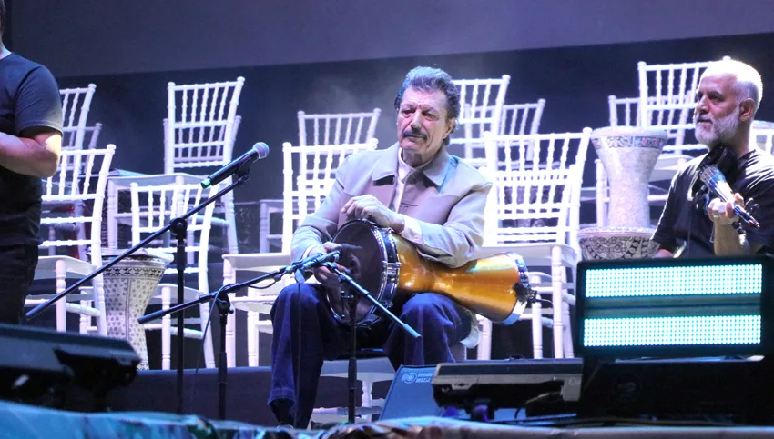 Müzisyen Burhan Öçal, Tekirdağ’da konser verdi