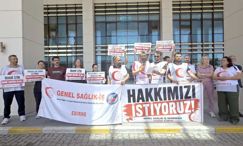 Genel Sağlık-İş’ten çağrı; “Ücret adaletsizliği son bulsun”