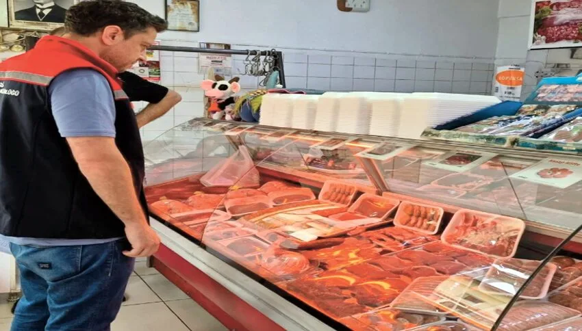 Tekirdağ’da kasap ve et satış noktalarına yönelik denetimler sürüyor