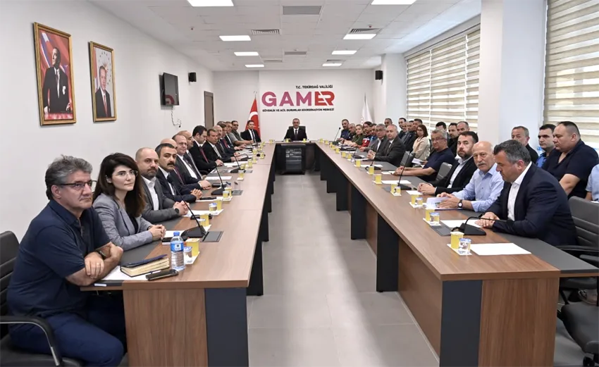 Tekirdağ’da İl Hayvanları Koruma Kurulu toplantısı yapıldı