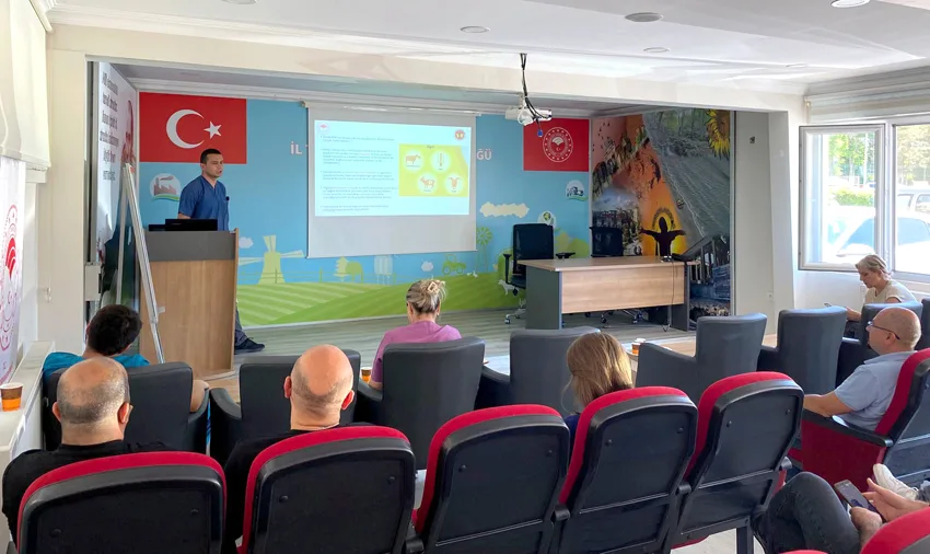 Kırklareli’nde Koyun Keçi Vebası Hastalığı Saha Yaklaşımı Eğitimi düzenlendi