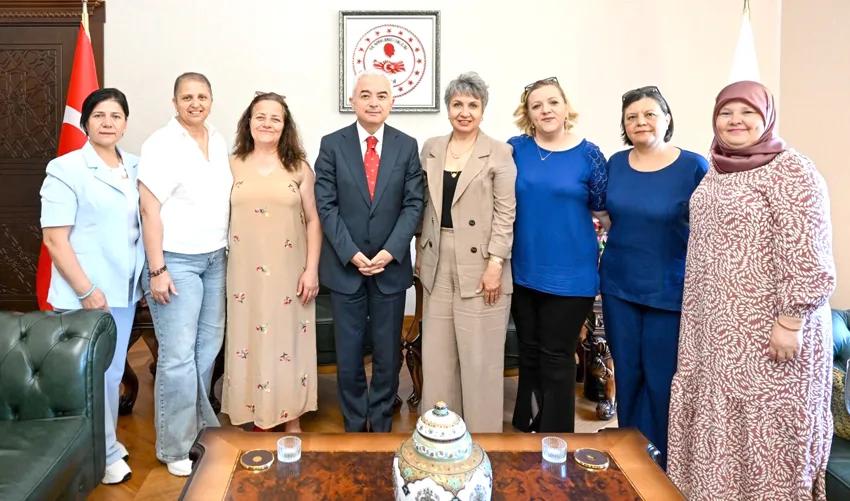 Kırklareli Valisi Turan, Karahıdır Kiraz Şenliği komitesini kabul etti