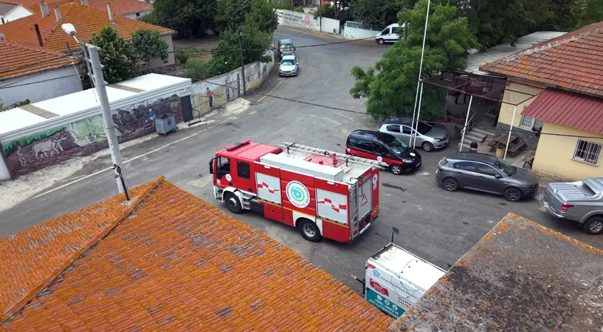 Tekirdağ’da 6 noktada mobil itfaiye istasyonu oluşturuldu