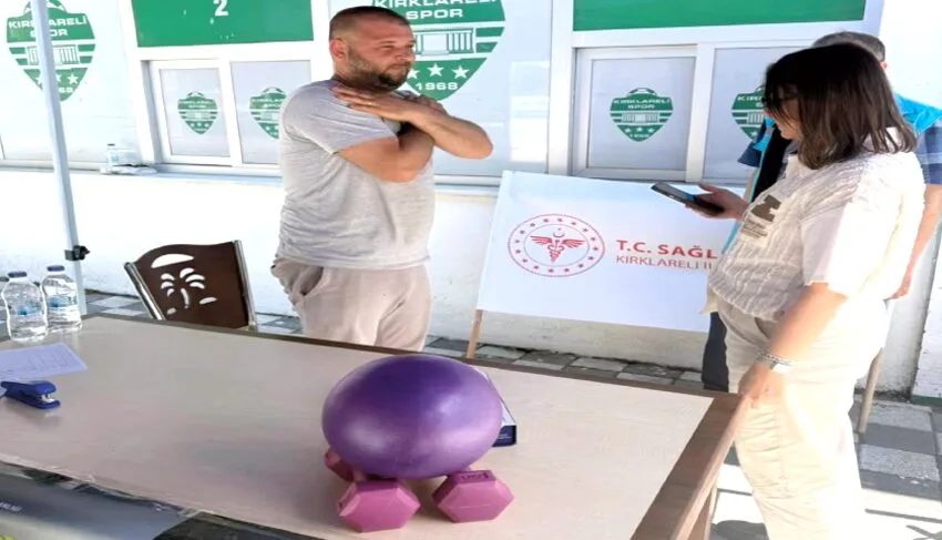 Kırklareli’nde “Hareket Yaşını Öğren, Sağlıklı Yaşa” etkinliği düzenlendi