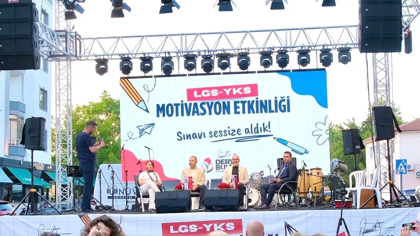 Kırklareli’nde LGS-YKS motivasyon etkinliği düzenlendi
