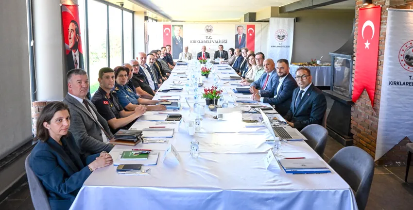 Kırklareli’nde Turizm Sezonu Hazırlık Toplantısı yapıldı