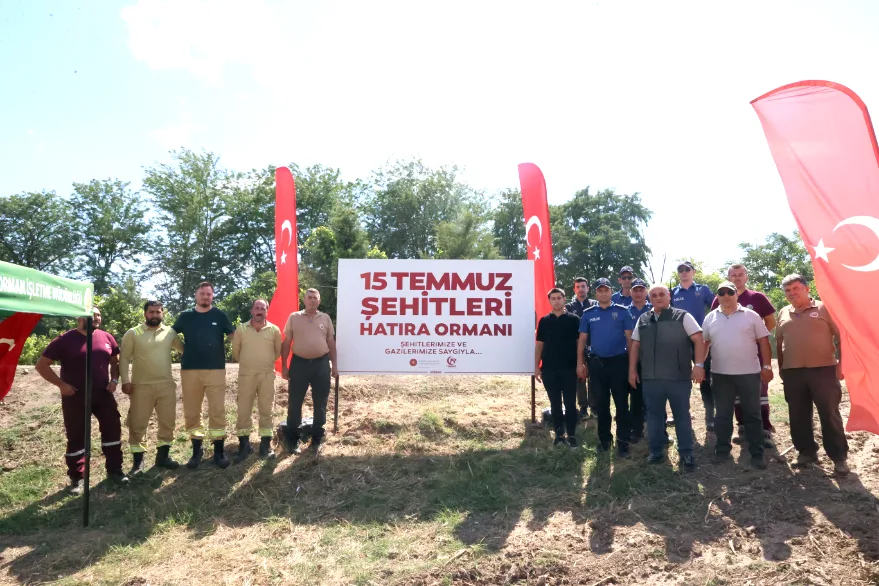 AA 20260714 41973270 41973267 15 TEMMUZ SEHITLERI HATIRA ORMANINDA BAKIM YAPILDI - Kapıkule’de taşkın koruma tesisi çalışmaları sürüyor