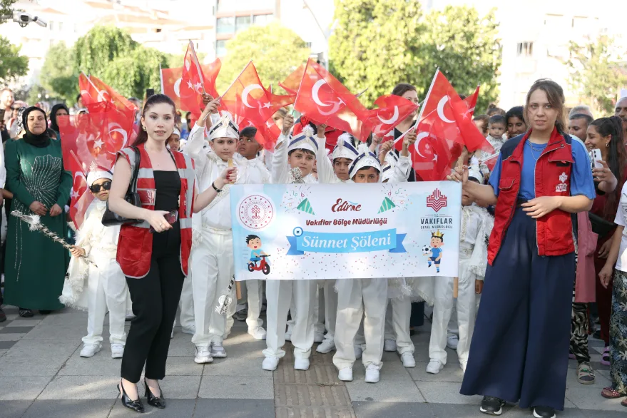 Vakıflar Genel Müdürlüğü Kırklareli’nde “Sünnet Şöleni” düzenledi