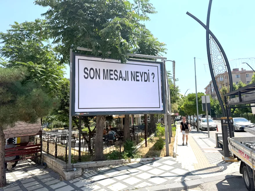 Edirne’de merak uyandıran “Son mesajı neydi?” ilanının sırrı çözüldü