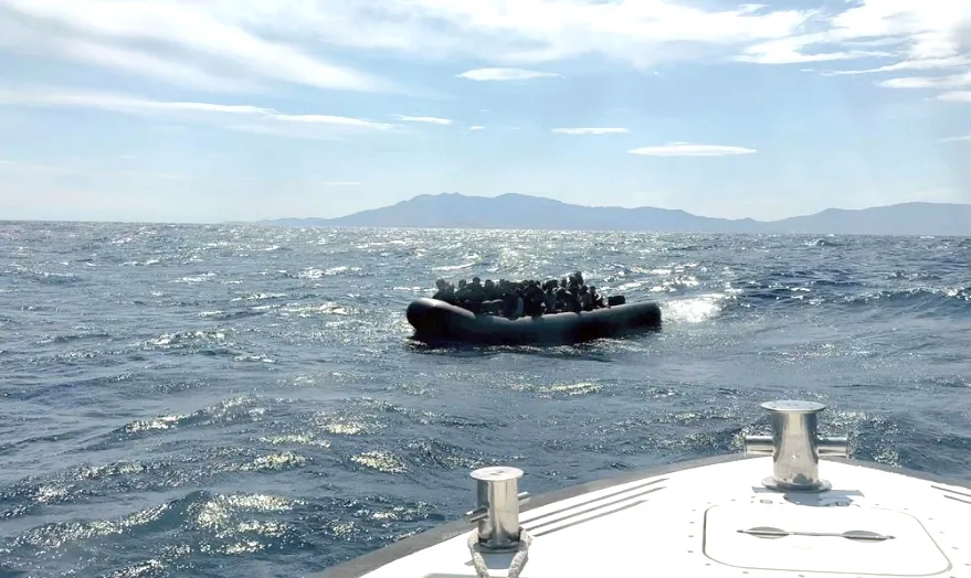 Çanakkale’de 43 düzensiz göçmen yakalandı