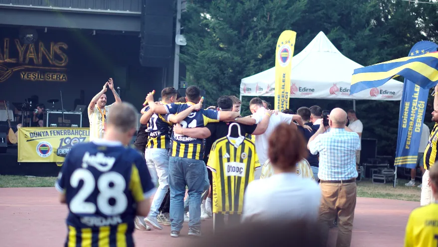 Dunya Fenerbahceliler Gunu 4 - Edirne’de Dünya Fenerbahçeliler Günü kutlandı
