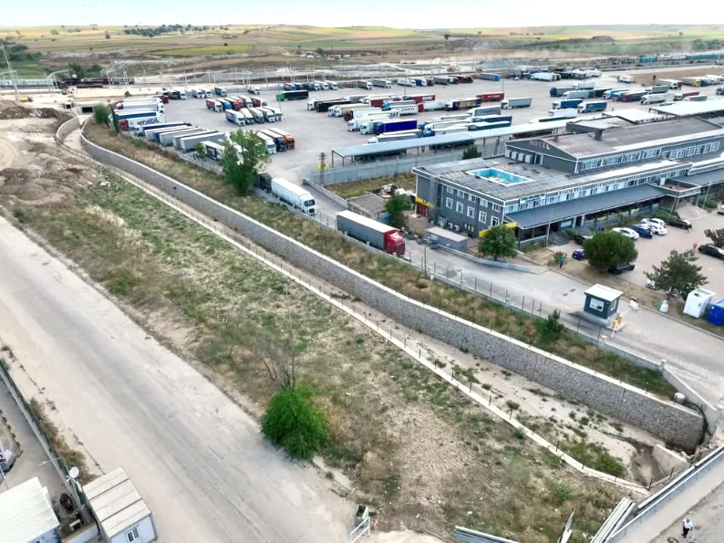 Kapikule Taskin Koruma Tesisi 3 - Kapıkule’de taşkın koruma tesisi çalışmaları sürüyor