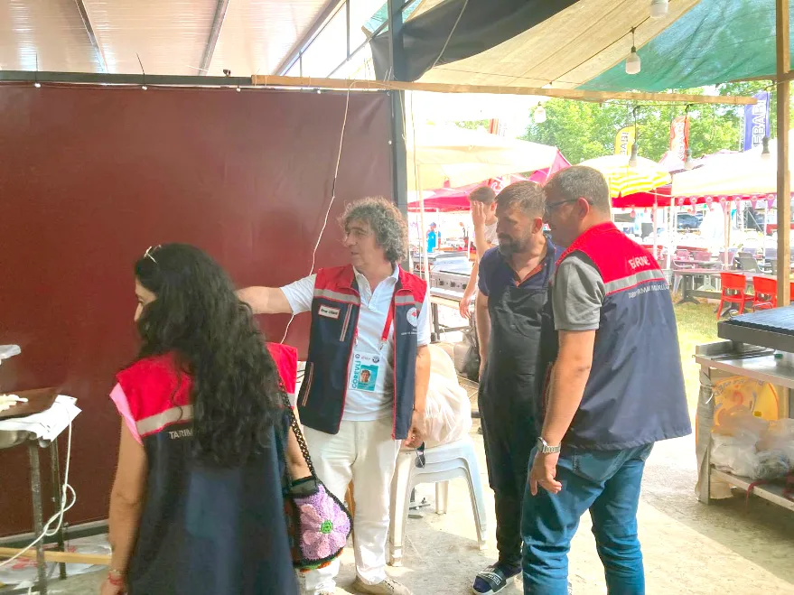 Kırkpınar’da gıda satış noktaları mercek altında