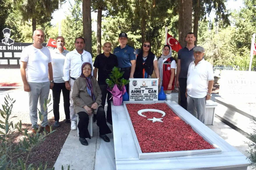Şehit Özel Harekat Polisi Ahmet Can, şehadetinin 10. yılında anıldı